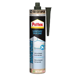 PATTEX sanitární silikon transparentní 280ml 17300p, 3037871
