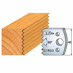 IGM F026-077 profilovací nože, pár 40*4mm