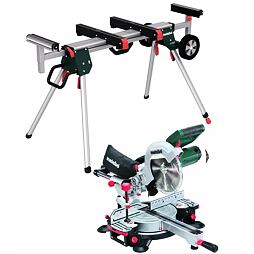 METABO KGSV 216 M + KSU 251 pokosová pila 1700W, 216mm se stojanem