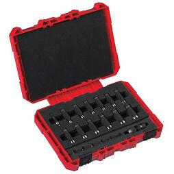 MILWAUKEE 4932352862 sada 1/4" predĺžených priemyselných hlavíc 4-13mm