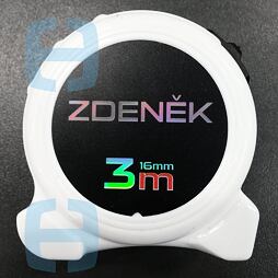 FESTA svinovací metr se jménem 3m 16mm ZDENĚK 13511