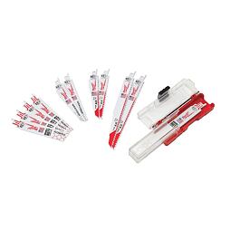 MILWAUKEE 49222229 sada pílok 12-dielna univerzálna do píl chvostoviek