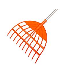 vidlo-hrábě 445mm 10z KLIK