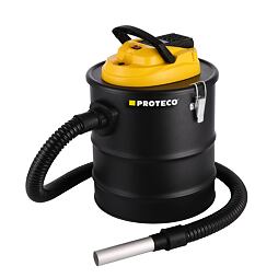 PROTECO aku vysavač popela 20V, 20l, hadice 1m, koncovka 35mm, do 40°C 51.10-VP-0150