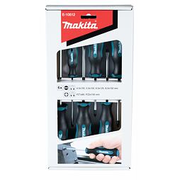 MAKITA E-10512 sada šroubováků PL+PZ, 6-dílná