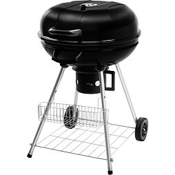 FIELDMANN FZG 1004 gril na drevené uhlie s vekom, kolieska