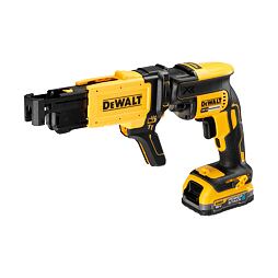 DeWalt DCF620E1K-XJ sádrokart. šroub. podavačem vrutů 18V/1*1,7Ah bez nabíječky, POWERSTACK, TSTAK