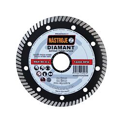 NÁSTROJE CZ diamantový kotúč TURBO SPEED 125*1,6*22,2mm staveb. materiály, žula, dlažba IM-DK-TK125