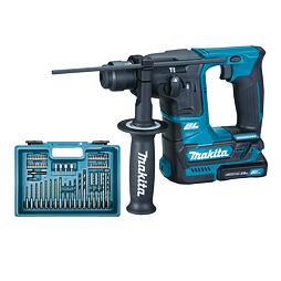 MAKITA HR166DWAE1 aku vŕtacie kladivo 10,8V/2*2Ah CXT, systainer, + súprava príslušenstvo
