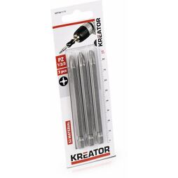 KREATOR bity sada 3ks PZ1/2/3 89mm KRT061175