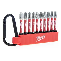 MILWAUKEE 4932492939 sada bitů SHOCKWAVE IMPACT, 10ks, držák s karabinou