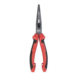 MILWAUKEE 4932492466 kliešte na jemnú mechaniku dlhé, zahnuté 45°, 205mm