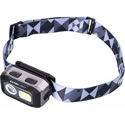 EXTOL Light čelovka LED, 500lm, 3,7V/1,Ah nebo AAA dual power, IR čidlo 43185