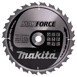 MAKITA B-32188 pílový kotúč 355mm*30mm 24Z MAKFORCE (old=B-08274)