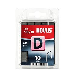 NOVUS sponky D53F, 10mm, 600ks (042-0790)