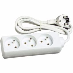 kabel 230V prodlužovací 3m, 3 zásuvky P0313