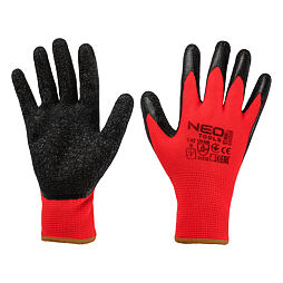 NEO pracovní rukavice, latexový povlak, pletené, vel. 9, 3121X, 97-645-09