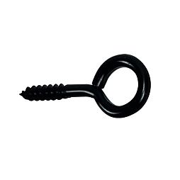 očko zavřené 18*50mm ČERNÉ Black Line (10ks)