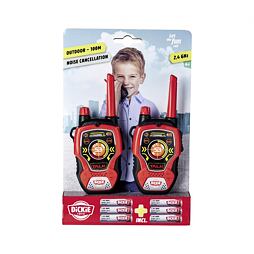 DICKIE vysílačky Walkie Talkie Fun dětské, baterie 6*AAA součástí, D18195