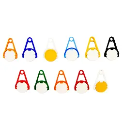 přívěšek na klíče ŽETON PH, mix barev, 415022