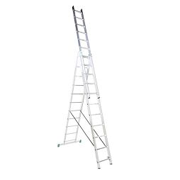 ALVE 7611 žebřík trojdílný EUROSTYL 3*11 315/711cm