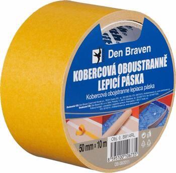 DEN BRAVEN páska kobercová 50mm*10m PP nosič B814RL