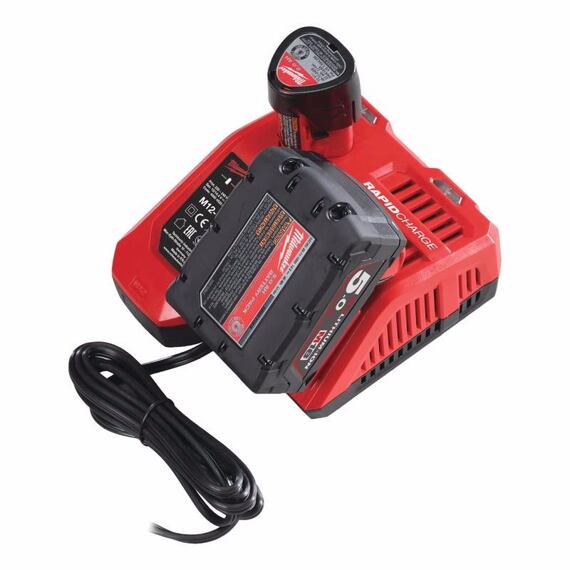 MILWAUKEE M18 NRG-503 aku sada 18V/3*5Ah +1*12V/2Ah + nabíječka M12-18FC