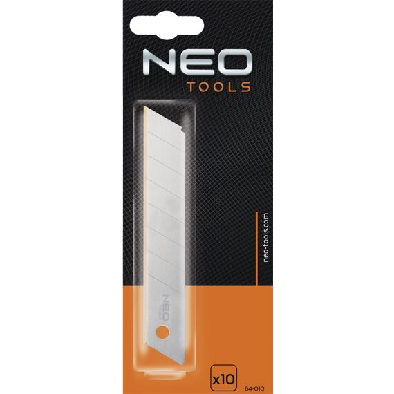 NEO TOOLS čepel ulamovací 18mm TITANIUM 10ks 64-020