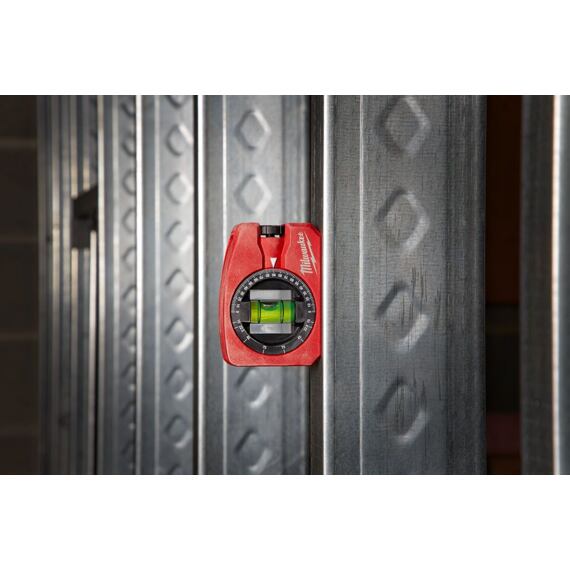 MILWAUKEE 4932459597 kapesní magnetická vodováha, 360° nastavitelný systém libely
