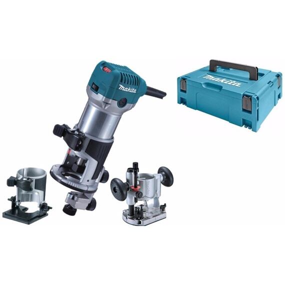 MAKITA RT0700CX2J fréza kombinovaná s príslušenstvom 710W, systainer