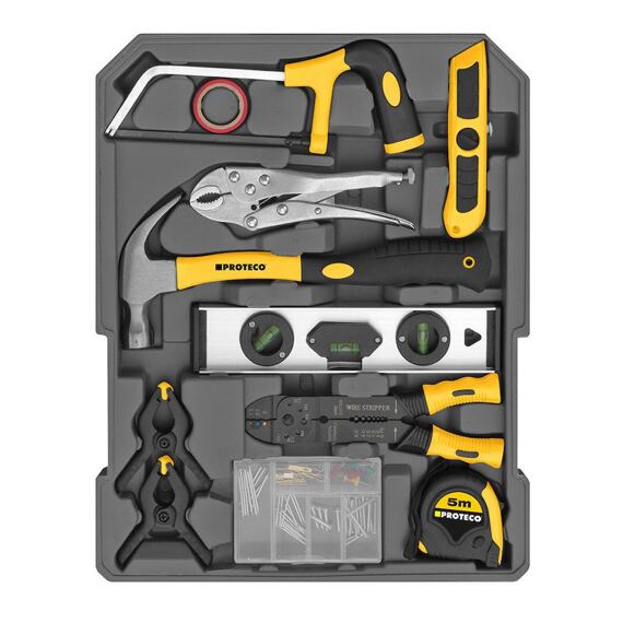 PROTECO sada nářadí kufr 245ks 42.04-1122
