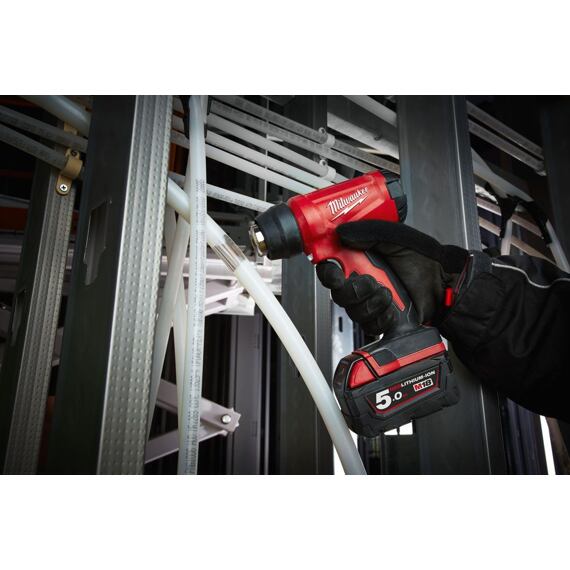 MILWAUKEE M18 BHG-0 aku horkovzdušná pistole 18V bez baterie, max.470°C, 170 l/min