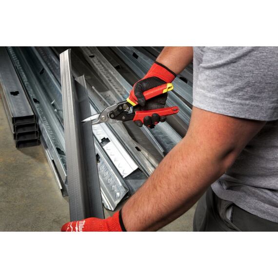 MILWAUKEE 4932499018 nůžky na plech rovné pro krátké, rovné a zakřivené řezy