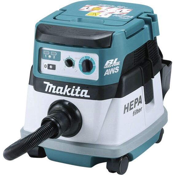 MAKITA DVC864LZX aku vysavač BLUETOOTH 2*18V bez baterie, pro suché vysávání, až 40min s BL1850