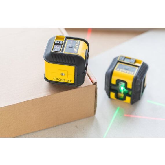 STANLEY STHT77592-1 křížový zelený laser CROSS 90 next generation