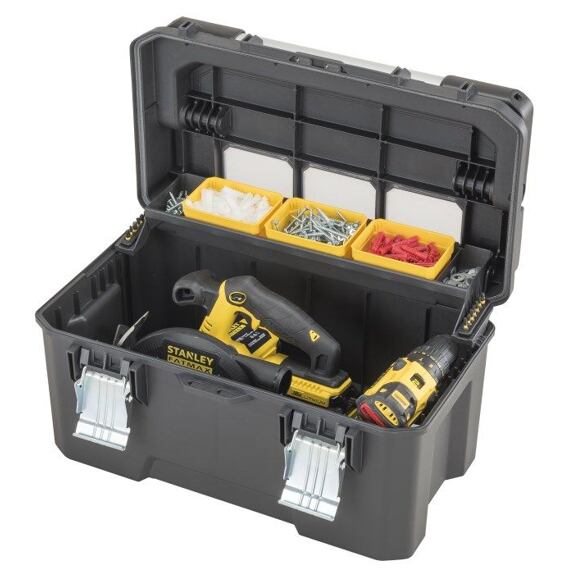 STANLEY FMST1-75792 profi box na náradie 52*30*28cm s Al rukoväťou, kovové uzamykateľné pracky