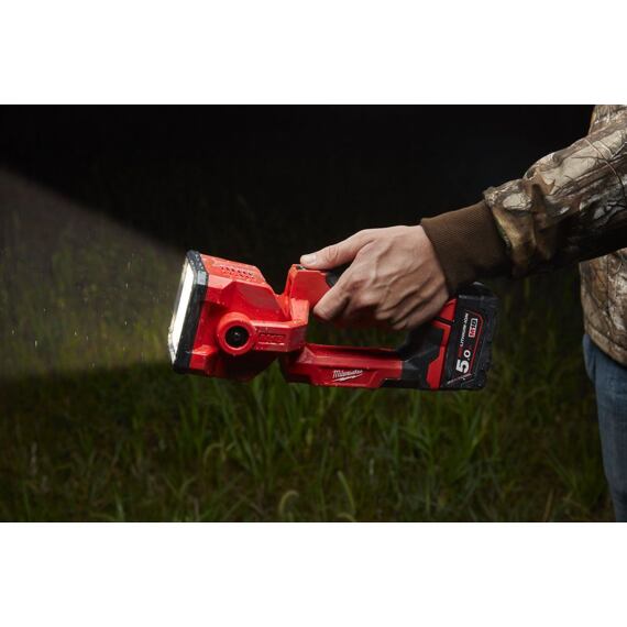 MILWAUKEE M18 SLED-0 aku svítilna 18V bez baterie, 1250lm, IP54, plošné a bodové světlo