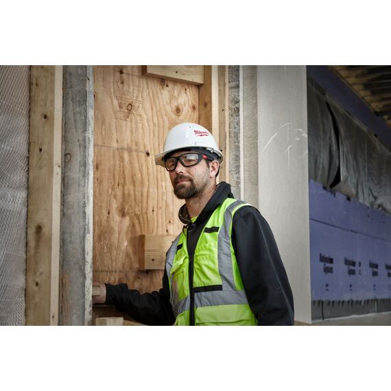 MILWAUKEE 4932471885 okuliare ochranné PREMIUM číre, sklá odolné proti zahmlievaniu, s tesnením