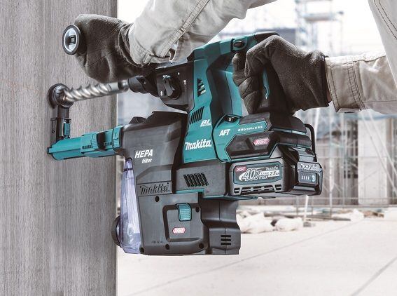 MAKITA HR002GZ03 aku kombinované kladivo SDS+ s výmenným skľučovadlom a AWS Li-ion XGT 40V, bez baté