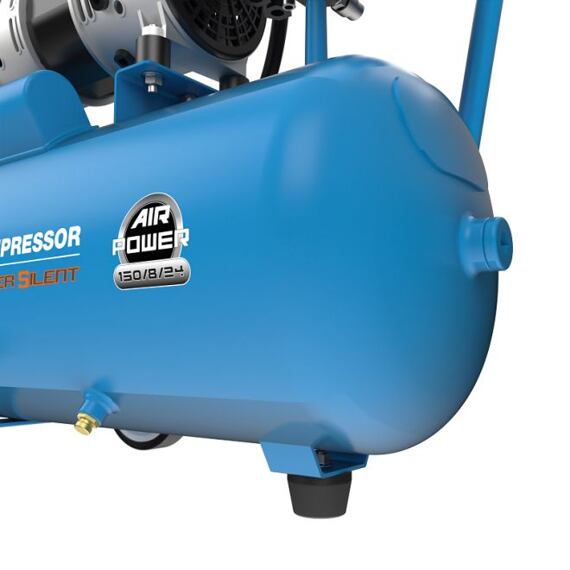 GÜDE kompresor AIRPOWER 150/8/24 bezolejový, SILENT - tichý chod 69 db, 8 bar, plniaci výkon 130l/mi