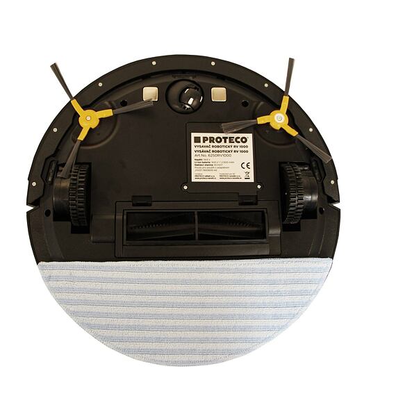 PROTECO vysavač robotický RV 1000, mop + vysavač, 2,6Ah, aplikace Tuya Smart, 62.50-RV-1000