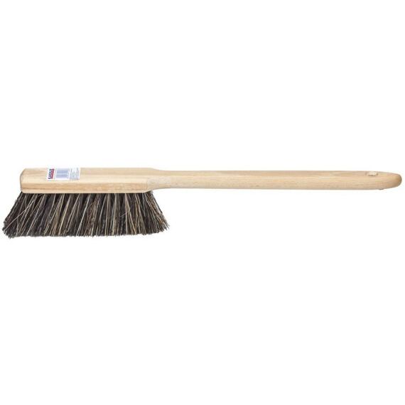 smetáček 4-řadý dřevěný, nelakovaný, prodloužená rukojeť 44cm