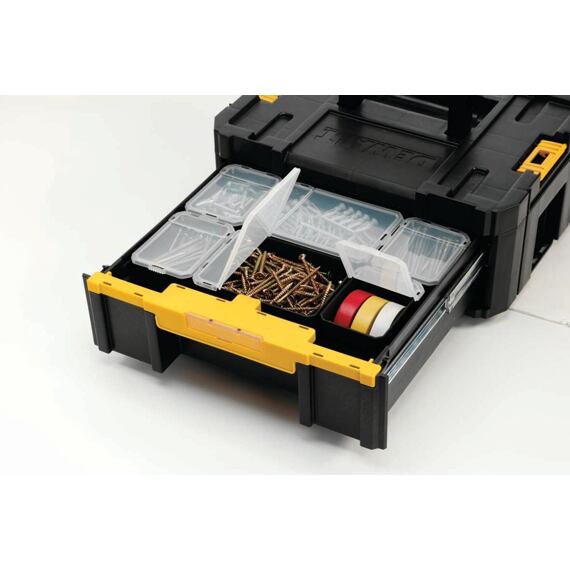 DeWalt DWST1-70705 kufrík TSTAK III s veľkou zásuvkou a organizérom na príslušenstvo