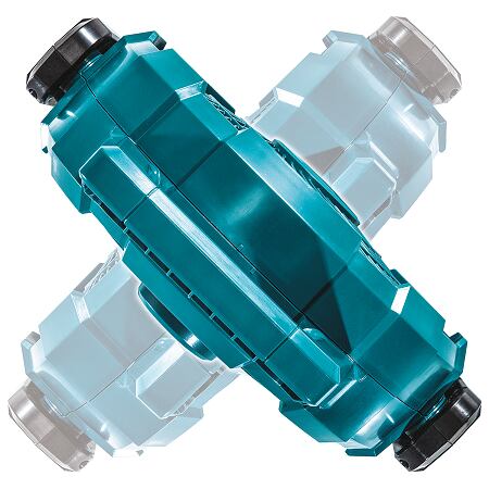 MAKITA DCF203Z aku ventilátor LXT 14,4/18 V, adaptér na 230 V, 3 stupne, bez batérie