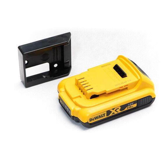 StealthMounts držák pro uložení akumulátorů DeWalt XR 18V i FLEXVOLT 60V, černý, 1ks