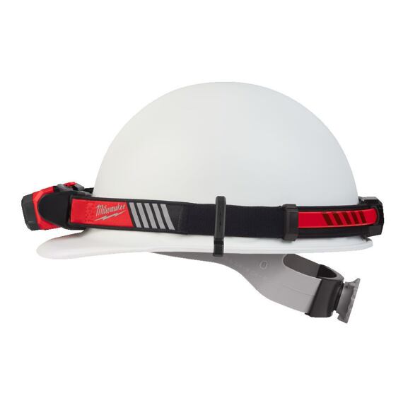 MILWAUKEE L4 HL-VIS-301 čelovka 4V/3Ah, "Handsfree" 600lm, IP53, 5 režimů svícení