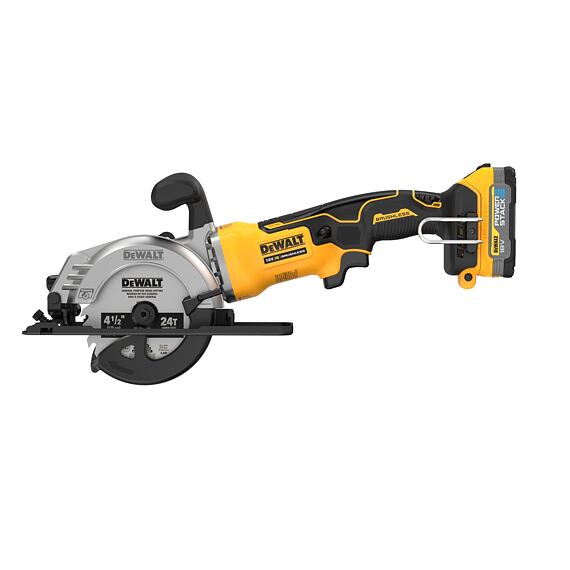 DeWalt DCS571E1T aku okružná 18V/1*1,7Ah, bez nabíjačky, prerez 40mm, POWERSTACK, TSTAK
