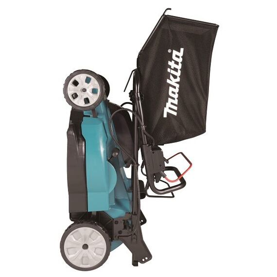 MAKITA DLM538Z aku kosačka 2*18V, 530mm, kolieska 180/230mm guľôčkové ložiská, Li-ion LXT, bez batér