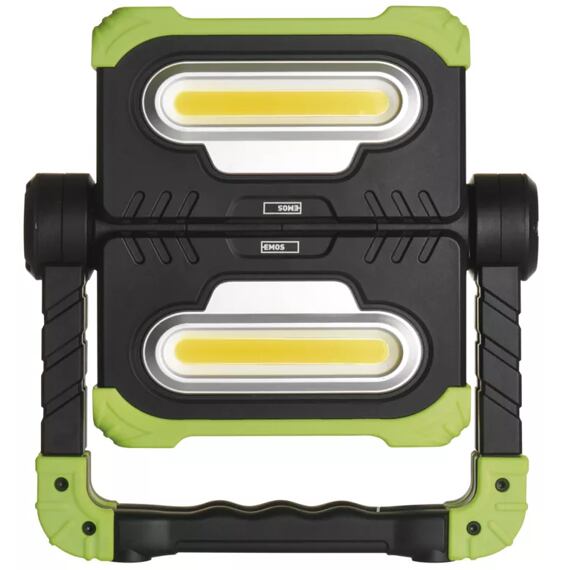 EMOS nabíjací pracovný reflektor 2*COB LED, 2000 lm, 8Ah/3,7V, P4536
