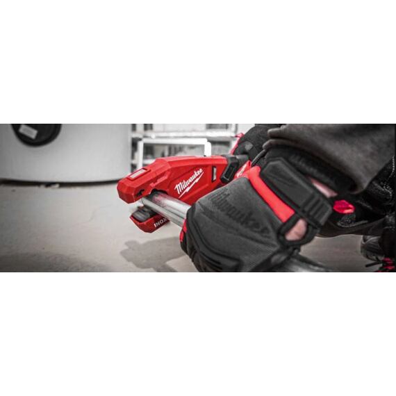 MILWAUKEE M12 PCSS-0 aku rezačka nerezových rúrok 12V, pre priemer 12 - 28mm, bez batérie